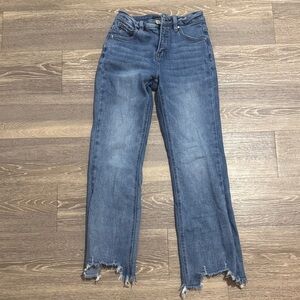 Women's ankle Blue Jeans